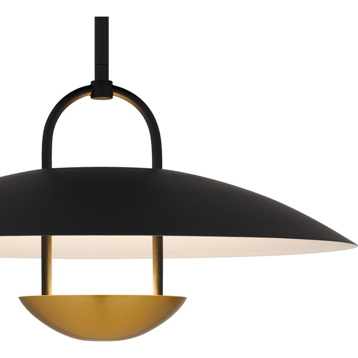 Myhouse Lighting Quoizel - BIN2818MBK - LED Pendant - Bingham - Matte Black