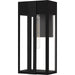Myhouse Lighting Quoizel - BSW8407MBK - One Light Outdoor Wall Lantern - Boswell - Matte Black