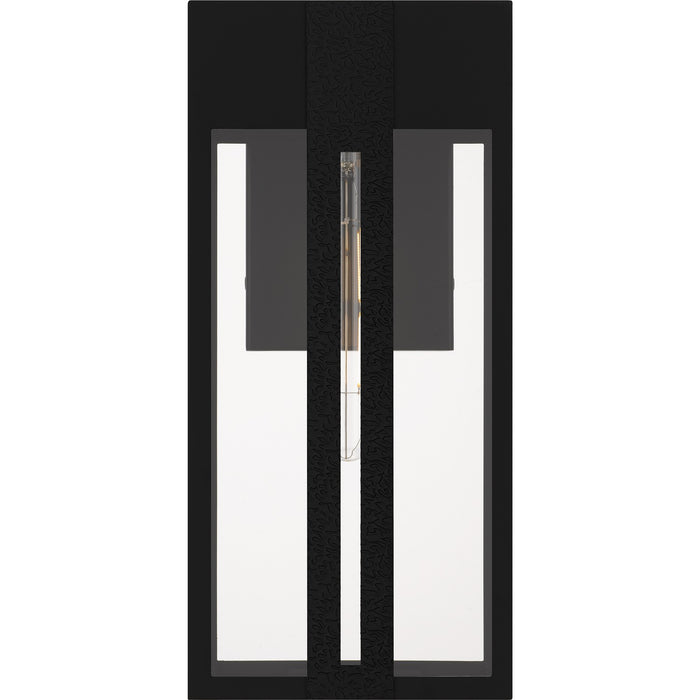 Myhouse Lighting Quoizel - BSW8407MBK - One Light Outdoor Wall Lantern - Boswell - Matte Black