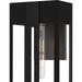 Myhouse Lighting Quoizel - BSW8407MBK - One Light Outdoor Wall Lantern - Boswell - Matte Black