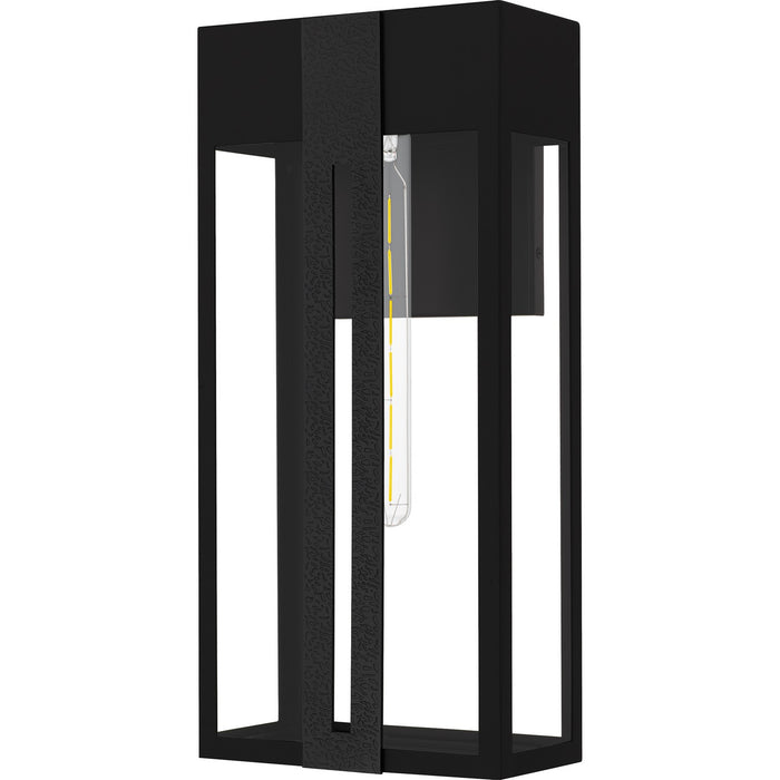 Myhouse Lighting Quoizel - BSW8409MBK - One Light Outdoor Wall Lantern - Boswell - Matte Black