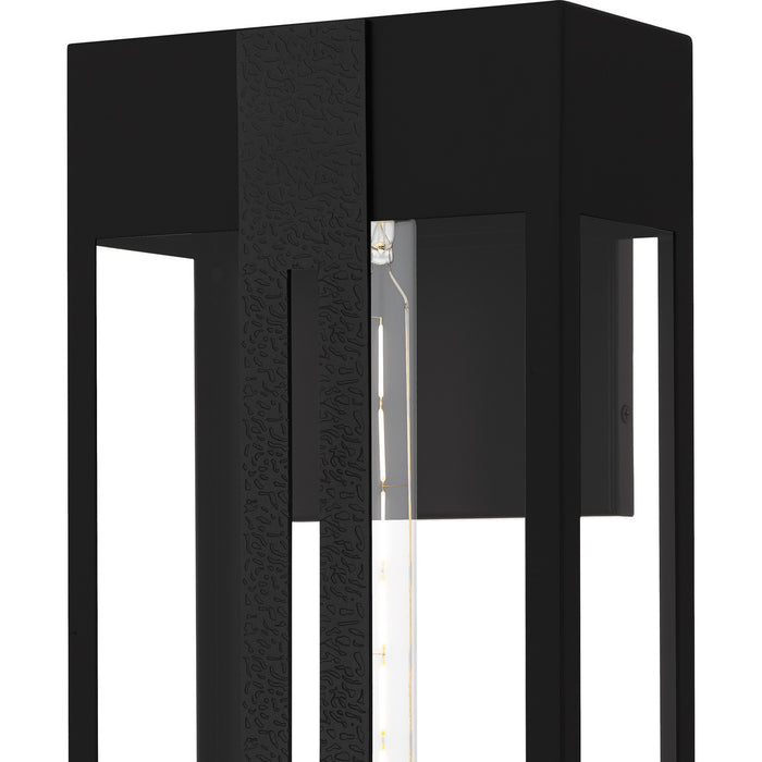 Myhouse Lighting Quoizel - BSW8409MBK - One Light Outdoor Wall Lantern - Boswell - Matte Black