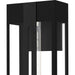 Myhouse Lighting Quoizel - BSW8409MBK - One Light Outdoor Wall Lantern - Boswell - Matte Black