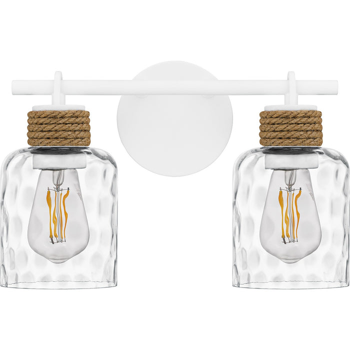Myhouse Lighting Quoizel - BTC8614W - Two Light Bath - Baltic - Matte White