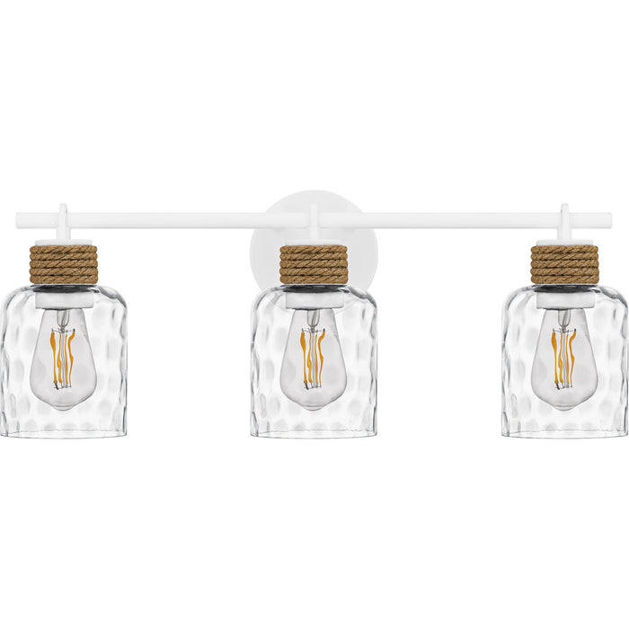 Myhouse Lighting Quoizel - BTC8624W - Three Light Bath - Baltic - Matte White