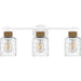 Myhouse Lighting Quoizel - BTC8624W - Three Light Bath - Baltic - Matte White