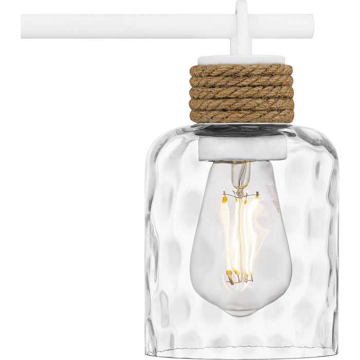 Myhouse Lighting Quoizel - BTC8624W - Three Light Bath - Baltic - Matte White