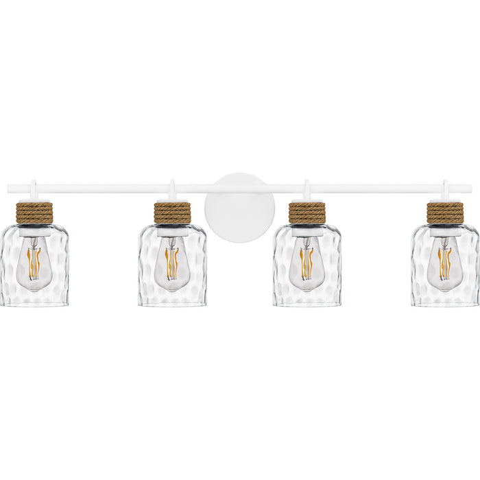 Myhouse Lighting Quoizel - BTC8634W - Four Light Bath - Baltic - Matte White