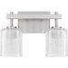 Myhouse Lighting Quoizel - BTH8613BN - Two Light Bath - Brenthouse - Brushed Nickel