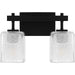 Myhouse Lighting Quoizel - BTH8613MBK - Two Light Bath - Brenthouse - Matte Black