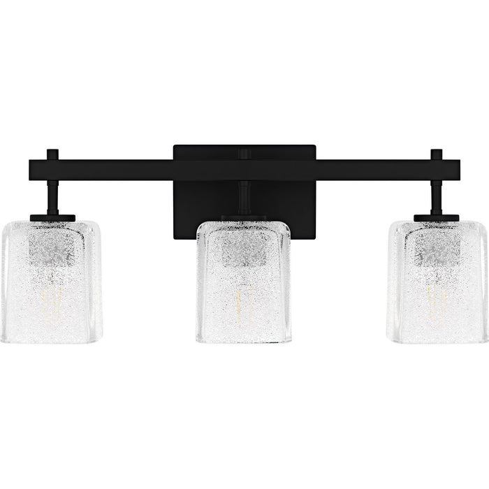 Myhouse Lighting Quoizel - BTH8622MBK - Three Light Bath - Brenthouse - Matte Black