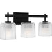 Myhouse Lighting Quoizel - BTH8622MBK - Three Light Bath - Brenthouse - Matte Black