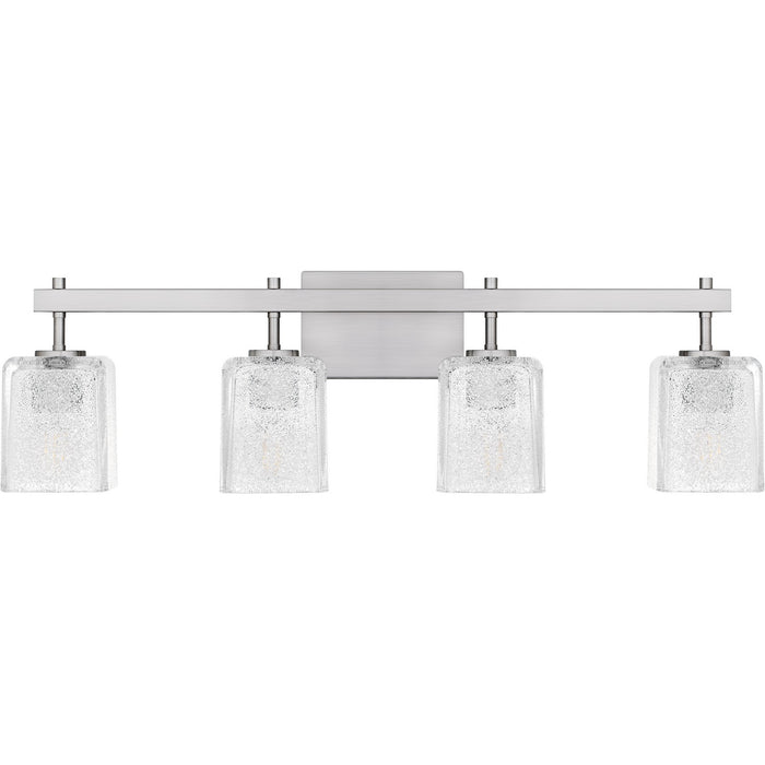 Myhouse Lighting Quoizel - BTH8631BN - Four Light Bath - Brenthouse - Brushed Nickel