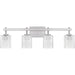 Myhouse Lighting Quoizel - BTH8631BN - Four Light Bath - Brenthouse - Brushed Nickel