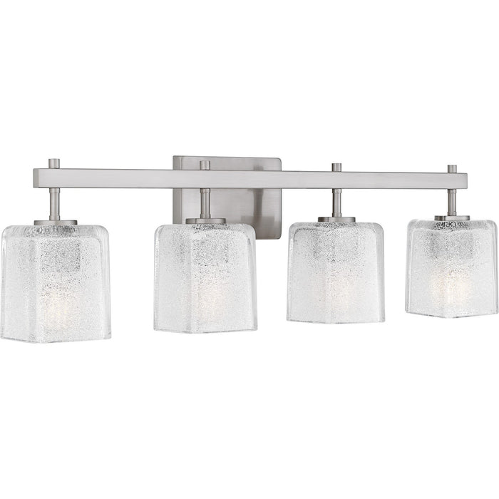 Myhouse Lighting Quoizel - BTH8631BN - Four Light Bath - Brenthouse - Brushed Nickel