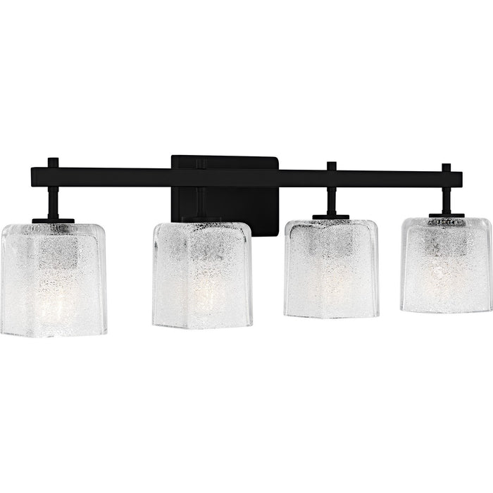 Myhouse Lighting Quoizel - BTH8631MBK - Four Light Bath - Brenthouse - Matte Black