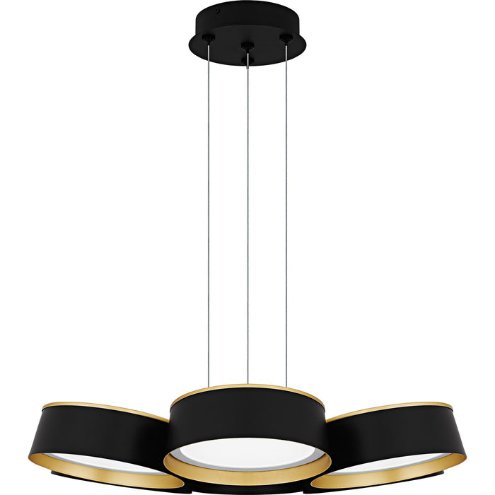 Myhouse Lighting Quoizel - BYS5026MBK - LED Chandelier - Byrnes - Matte Black
