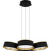 Myhouse Lighting Quoizel - BYS5026MBK - LED Chandelier - Byrnes - Matte Black