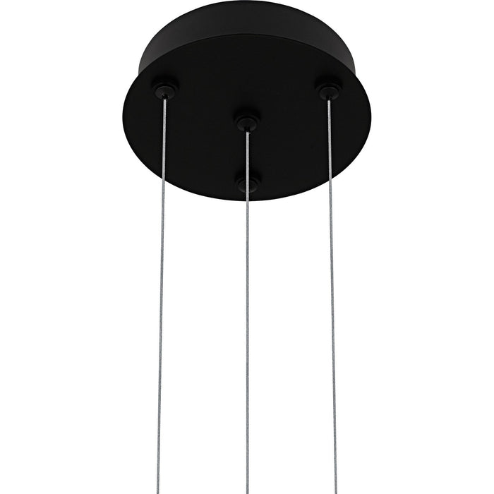 Myhouse Lighting Quoizel - BYS5026MBK - LED Chandelier - Byrnes - Matte Black