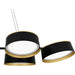 Myhouse Lighting Quoizel - BYS640MBK - LED Linear Chandelier - Byrnes - Matte Black