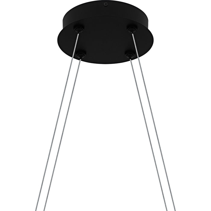 Myhouse Lighting Quoizel - BYS640MBK - LED Linear Chandelier - Byrnes - Matte Black