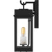Myhouse Lighting Quoizel - CAM8407MBK - One Light Outdoor Wall Lantern - Carmen - Matte Black