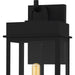 Myhouse Lighting Quoizel - CAM8407MBK - One Light Outdoor Wall Lantern - Carmen - Matte Black