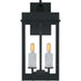 Myhouse Lighting Quoizel - CAM8408MBK - Two Light Outdoor Wall Lantern - Carmen - Matte Black