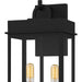 Myhouse Lighting Quoizel - CAM8408MBK - Two Light Outdoor Wall Lantern - Carmen - Matte Black