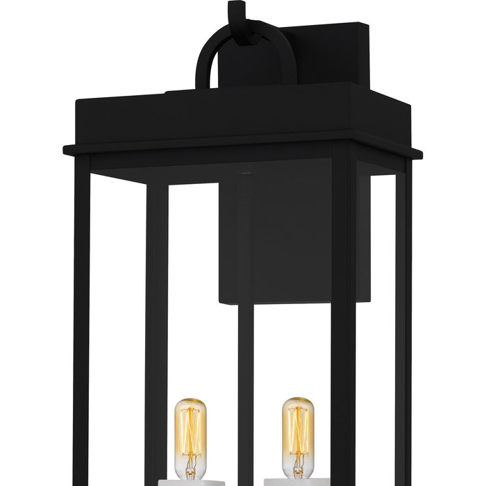 Myhouse Lighting Quoizel - CAM8409MBK - Two Light Outdoor Wall Lantern - Carmen - Matte Black
