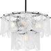 Myhouse Lighting Quoizel - CAS2824MBK - Five Light Pendant - Cassidy - Matte Black