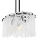 Myhouse Lighting Quoizel - CAS543MBK - Five Light Linear Chandelier - Cassidy - Matte Black