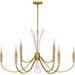 Myhouse Lighting Quoizel - CCY5040BRG - Nine Light Chandelier - Cecily - Brushed Gold