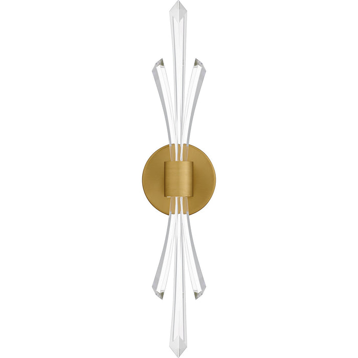 Myhouse Lighting Quoizel - CCY8805BRG - LED Wall Sconce - Cecily - Brushed Gold