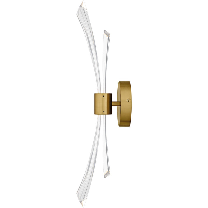 Myhouse Lighting Quoizel - CCY8805BRG - LED Wall Sconce - Cecily - Brushed Gold