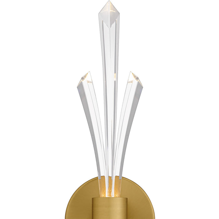 Myhouse Lighting Quoizel - CCY8805BRG - LED Wall Sconce - Cecily - Brushed Gold