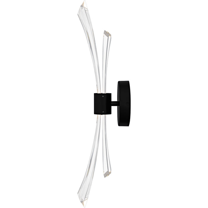 Myhouse Lighting Quoizel - CCY8805MBK - LED Wall Sconce - Cecily - Matte Black