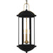 Myhouse Lighting Quoizel - CFD1910MBK - Three Light Outdoor Hanging Lantern - Crestfield - Matte Black
