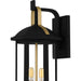 Myhouse Lighting Quoizel - CFD8408MBK - Two Light Outdoor Wall Lantern - Crestfield - Matte Black
