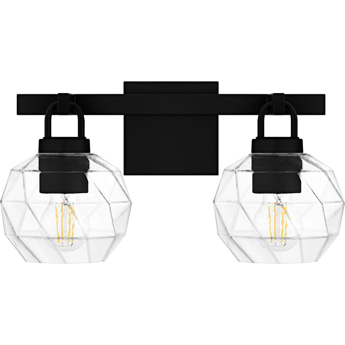 Myhouse Lighting Quoizel - CIA8616MBK - Two Light Bath - Celina - Matte Black