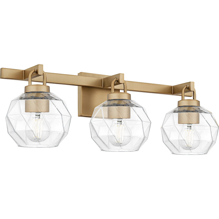 Myhouse Lighting Quoizel - CIA8624BGD - Three Light Bath - Celina - Bronze Gold