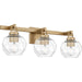 Myhouse Lighting Quoizel - CIA8624BGD - Three Light Bath - Celina - Bronze Gold