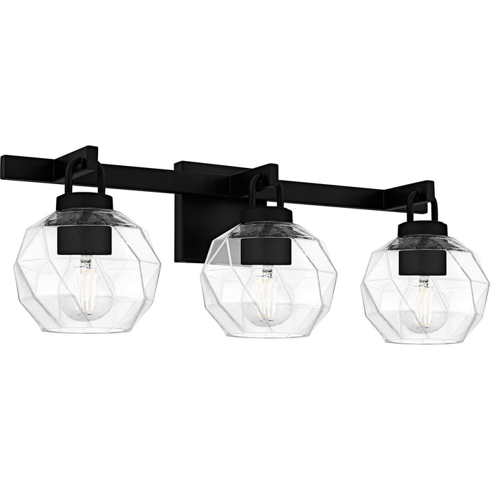 Myhouse Lighting Quoizel - CIA8624MBK - Three Light Bath - Celina - Matte Black