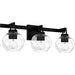 Myhouse Lighting Quoizel - CIA8624MBK - Three Light Bath - Celina - Matte Black