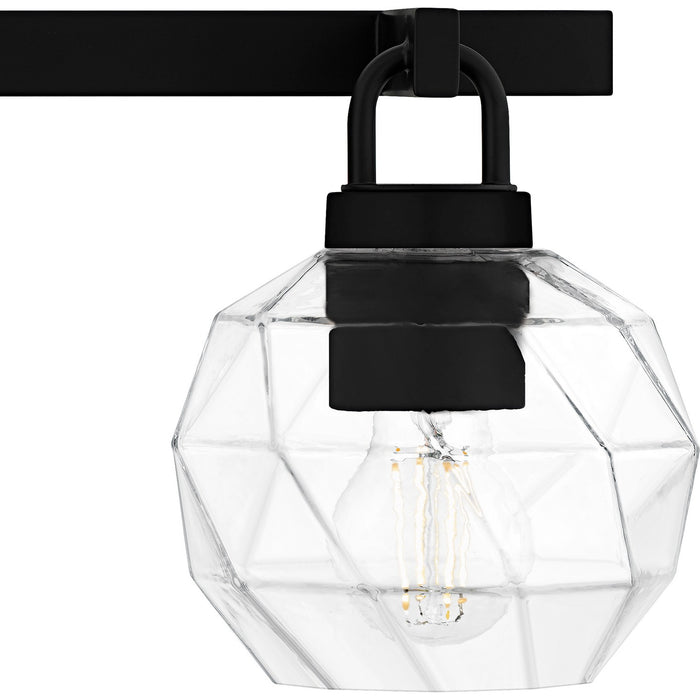 Myhouse Lighting Quoizel - CIA8624MBK - Three Light Bath - Celina - Matte Black