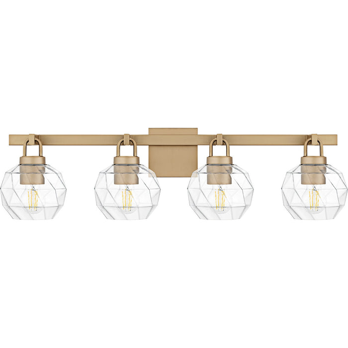 Myhouse Lighting Quoizel - CIA8632BGD - Four Light Bath - Celina - Bronze Gold