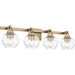 Myhouse Lighting Quoizel - CIA8632BGD - Four Light Bath - Celina - Bronze Gold