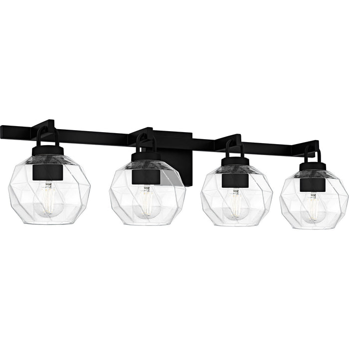 Myhouse Lighting Quoizel - CIA8632MBK - Four Light Bath - Celina - Matte Black