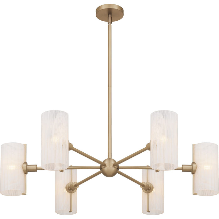 Myhouse Lighting Quoizel - CRR5036BGD - Six Light Chandelier - Curran - Bronze Gold