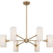 Myhouse Lighting Quoizel - CRR5036BGD - Six Light Chandelier - Curran - Bronze Gold